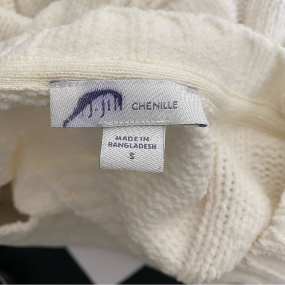 J. Jill Womans Sweater Woman's Top Ladies Sz Small Chenille Crew Neck Pullover - Picture 4 of 8